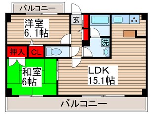 アウラ10の物件間取画像